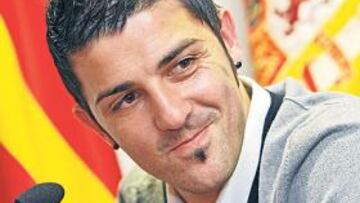 <b>SINCERO. </b>David Villa no descarta ya tener que jugar fuera de España si se da el caso.