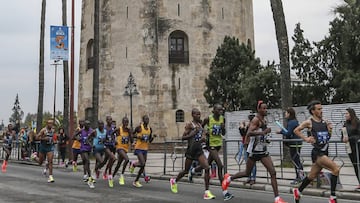 Titus y Paula González ganan un Maratón de Sevilla de récord