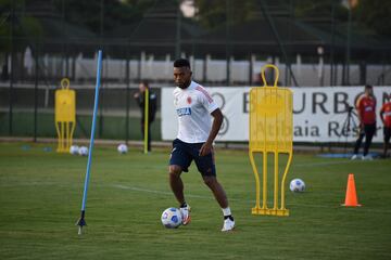 A lo largo del fin de semana, Gustavo Cuellar, Víctor Cantillo y Miguel Ángel Borja se sumaron a James y Vargas en la concentración.