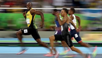 8. Usain Bolt vuelve a dominar en el atletismo olímpico en Río 2016. Esta foto, una de las más virales del año.