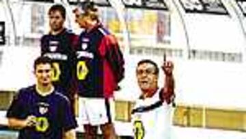 NUEVA ERA. Manzano comenzó a trabajar ayer en Vallecas.