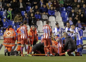 El brutal impacto en la cabeza de Fernando Torres en imágenes