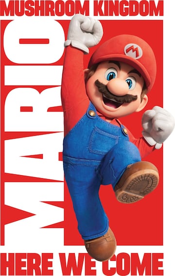 Super Mario Bros. La película, pósteres individuales e imágenes promocionales