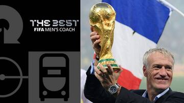 Deschamps, The Best a mejor entrenador: el Mundial, decisivo