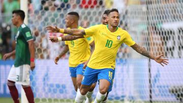 Foto de accion del partido Brasil vs Mexico correspondiente a los Octavos de Final del Mundial de Rusia 2018 desde el estadio Arena Samara en la ciudad de Samara.
EN LA FOTO:
Action photo of the match Brazil vs Mexico corresponding to the Eighth Finals of the World Cup of Russia 2018 from Arena Samara stadium in the city of Samara.
IN THE PHOTO: