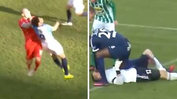 7 impactantes ca¨ªdas que paralizaron estadios de f¨²tbol
