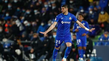 Mitrovic, central del Getafe.