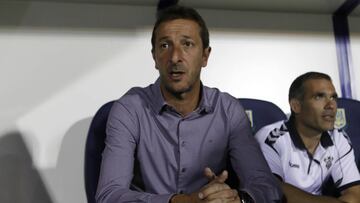 Ramis, durante un partido con el Albacete.