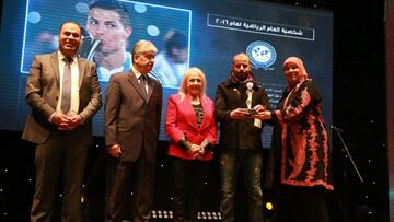 Cristiano Ronaldo nombrado personaje del año en Palestina