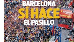 Barcelona fue un pasillo