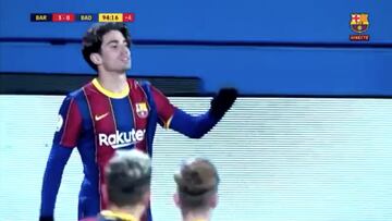 ¿Qué hizo el defensa?: el gol olímpico de la nueva perla que ilusiona al Barcelona