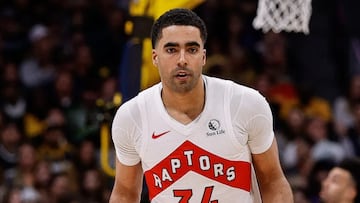 The Toronto Raptors center is being probed in an attempt to find out if he participated in bets against himself in two matches.