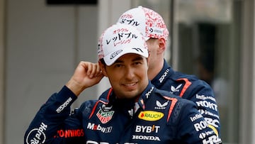 'Checo' Pérez, durante el GP de Japón en Suzuka.