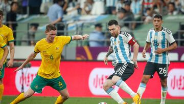 La jugada de Messi ante Australia de la que todos hablan
