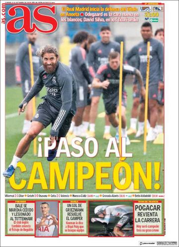 Las portadas de AS de septiembre