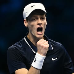 Resumen, resultado y ganador del partido entre Sinner y Fritz, partido de tenis, final de las ATP Finals en Turín, hoy en vivo online