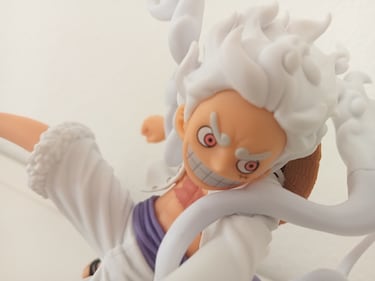 Monkey D. Luffy de ‘One Piece’ y su alocada transformación Gear 5 en esta trepidante figura