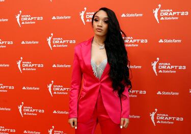 La jugadora terminó la noche siendo elegida por Minnesota Lynx.