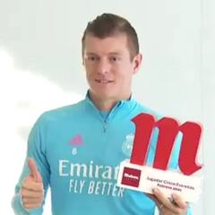 Kroos, mejor jugador de febrero: "Prefiero premios con el equipo"