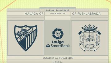 Resumen y gol del Málaga vs. Fuenlabrada de LaLiga SmartBank