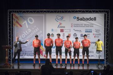 La presentaci¨®n de la Vuelta a la Comunidad Valenciana