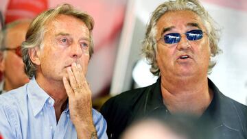 Montezemolo con Briatore.