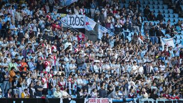 Imagen de Balaídos durante un partido del Celta.