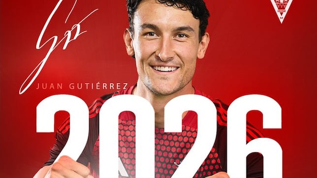 Juan Gutiérrez renueva: “El Mirandés me ha dado una oportunidad enorme”