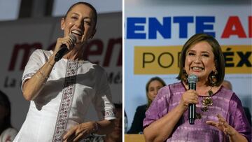 Elecciones 2024: ¿quién encabeza las encuestas presidenciales?, Sheinbaum aventaja a Gálvez