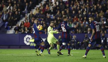 El partido perfecto de Leo Messi en su última visita al Levante