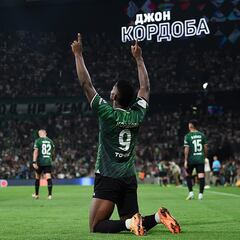 Jhon Córdoba enchufado: Gol en Copa de Rusia con Krasnodar