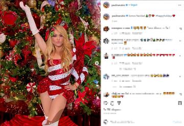 Así felicitan las Navidades los famosos en sus redes