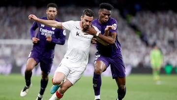 31/03/24 PARTIDO PRIMERA DIVISION
REAL MADRID - ATHLETIC CLUB DE BILBAO
I?IGO LEKUE AURELIEN TCHOUAMENI