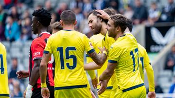 Este fue el primer gol de Brereton en Villareal: ¡mucha fortuna!