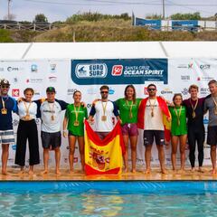 La selección española logra el subcampeonato de Europa