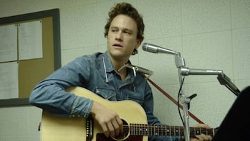 Heath Ledger como Bob Dylan en I&#039;m Not There, una de sus &uacute;ltimas interpretaciones.