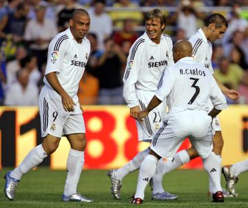 (Cdiz 1 - Real Madrid 2) El a?o siguiente El Fenmeno repiti apertura goleadora en el debut de relumbrn de su compatriota Robinho.