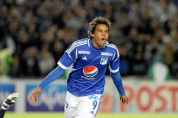 El delantero jugó en Millonarios en el año 2012