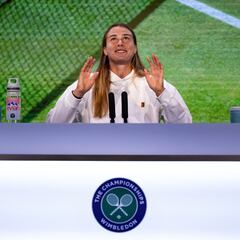 Sabalenka, tajante: “No voy a hablar de política”