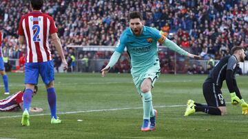 Messi y Barcelona presionan al Madrid con victoria clave