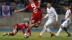 Futbol, Universidad de Chile vs La Serena
 Copa Chile 2018
 El jugador de Universidad de Chile Mauricio Pinilla, marca su gol contra La Serena durante el partido por Copa Chile en el estadio Nacional.
 Santiago
 16/06/2018
 Ramon Monroy/Photosport
 
 Foot