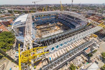 Latest images of the new Bernabéu, days before it reopens