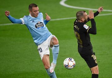 Iago Aspas y Jordi Alba.