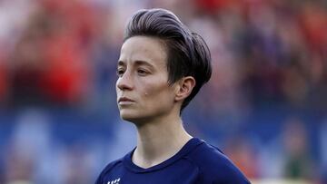 Megan Rapinoe se mostró orgullosa de sus compañeras en la NWSL, luego de que estas se arrodillaran en la ceremonia del himno nacional de la Challenge Cup.