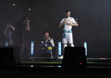 Real Madrid celebrate 
NACHO