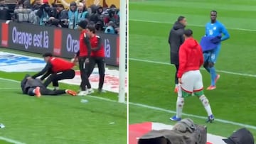 La secuencia de la vergüenza: lo que pretendían tres recogepelotas marroquís con Mendy