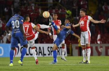 Santa Fe volvió a ganar después en Sudamericana después de un mes. Lo había hecho el 27 de agosto ante Nacional en Montevideo.