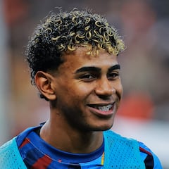 Lamine, el domingo al 100%