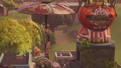 Fortnite Battle Royale: Pueblo Tomate es ahora Templo Tomate