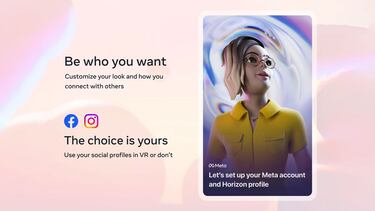 Las gafas VR Meta Quest no te pedirán tu cuenta en Facebook para usarlas